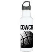 Basketball-Trainer | Personalizable Edelstahlflasche (Vorderseite)