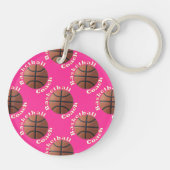 Basketball-Trainer Schlüsselanhänger (Rückseite)