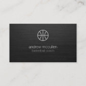 Basketball Trainer Scout Beruflich Sport Visitenkarte (Vorderseite)