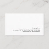 Basketball Trainer Scout Beruflich Sport Visitenkarte (Rückseite)