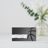 Basketball Trainer Scout Beruflich Sport Visitenkarte (Stehend Vorderseite)