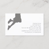 Basketball Trainer Scout Beruflich Sport Visitenkarte (Rückseite)