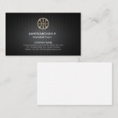 Basketball Trainer Scout Beruflich Sport Visitenkarte (Vorne/Hinten)