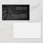 Basketball Trainer Scout Beruflich Sport Visitenkarte (Vorne/Hinten)