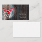 Basketball Trainer Scout Beruflich Sport Visitenkarte (Vorne/Hinten)