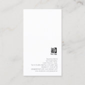 Basketball Trainer Scout Beruflich Sport Visitenkarte (Rückseite)