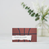 Basketball Trainer Scout Beruflich Sports Business Visitenkarte (Stehend Vorderseite)