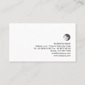 Basketball Trainer Scout Beruflich Sports Business Visitenkarte (Rückseite)