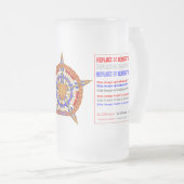 Basketball-Trainer sehen bitte über Entwurf unten Mattglas Bierglas (VorderseiteRechts)