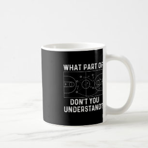 Basketball-Trainer Spaß, was für ein Teil von nich Kaffeetasse