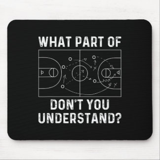 Basketball-Trainer Spaß, was für ein Teil von nich Mousepad