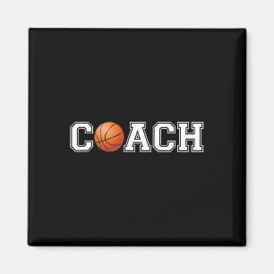 Basketball Trainer Sport Coachend Mitarbeiter Schu Magnet