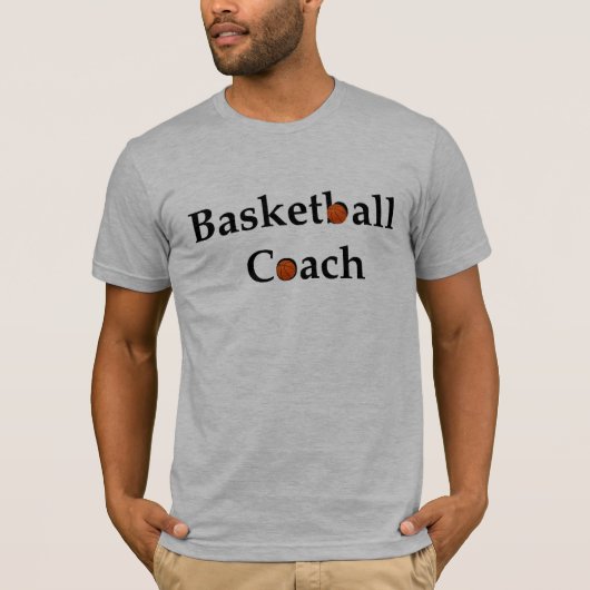 Basketball-Trainer-T - Shirt (Vorderseite)