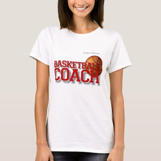 Basketball-Trainer T-Shirt (Vorderseite)