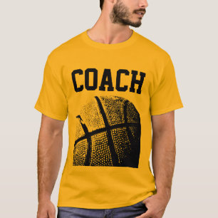 Basketball-Trainer T-Shirt   Personalisierbar