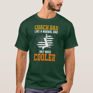 Basketball Trainer Vater Basketballspieler trainie T-Shirt