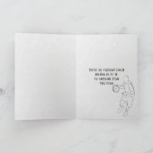 Basketball-Trainer Vielen Dank für Ihren Eindruck Dankeskarte (Innenseite)