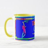 Basketball-Trainer Vielen Dank Tasse (Links)