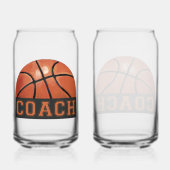 Basketball-Trainerglas Dosenglas (Vorderseite)