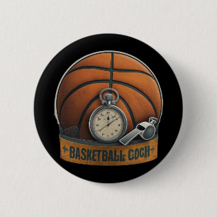 Basketball-Trainerpfeife Stopwatch Button