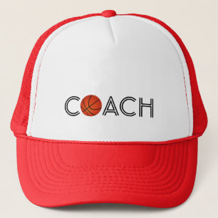 Basketball-Trainers-Hut Truckerkappe