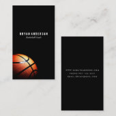 Basketball-Trainers-Visitenkarte Visitenkarte (Vorne/Hinten)