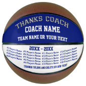 Basketball-Trainingsgeschenke, Personalisiert Bask Basketball (Vorderseite)