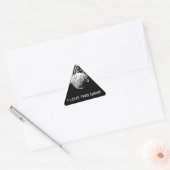 Basketball Triangle Sticker (Umschlag)