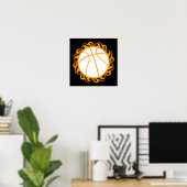 Basketball: Tribalz Poster (Heimbüro)