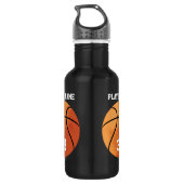Basketball Trinkflasche (Rückseite)