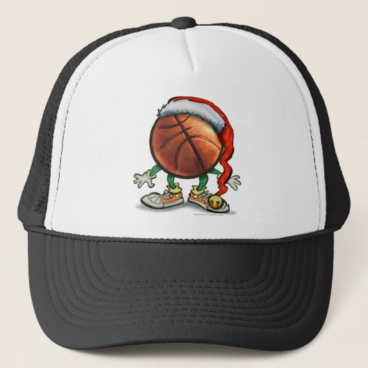Basketball Truckerkappe (Vorderseite)