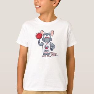 Basketball-Turnhallen-Ratten-T - Shirt des Zug-P -