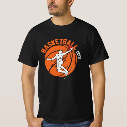 Basketball Typ Design für Basketball Lover T-Shirt (Vorderseite)