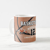 Basketball Typ Kaffeetasse (Vorderseite Links)