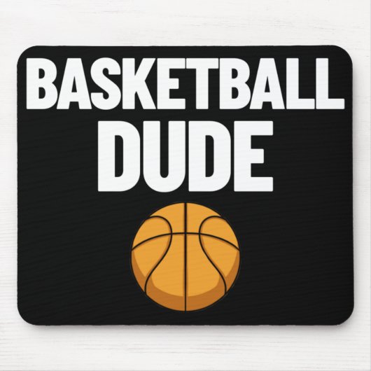 Basketball Typ Mens Basketball Geschenk Perfektes  Mousepad (Vorne)