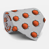 Basketball Typ Neck Tie Krawatte (Gerollt)
