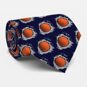 Basketball Typ Neck Tie Krawatte (Gerollt)