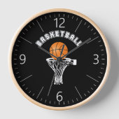 Basketball Uhr (Vorderseite)