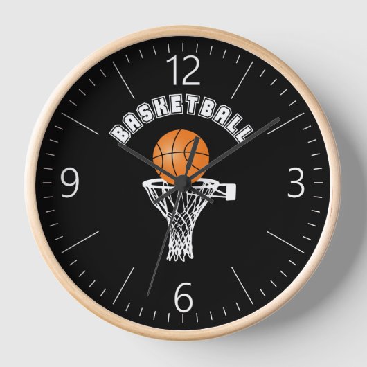 Basketball Uhr (Vorderseite)