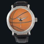 Basketball-Uhr Armbanduhr<br><div class="desc">Basketball-Uhr</div>