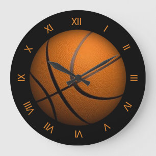 Basketball-Uhr Große Wanduhr
