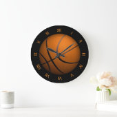 Basketball-Uhr Große Wanduhr (Zuhause)