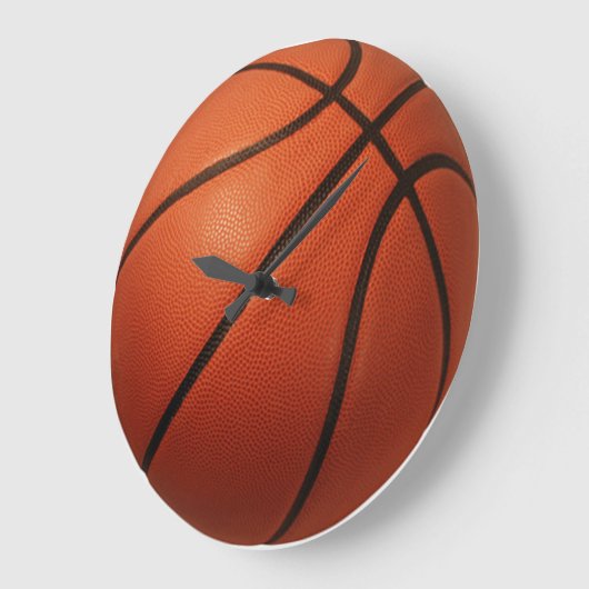 Basketball-Uhr Große Wanduhr (Winkel)