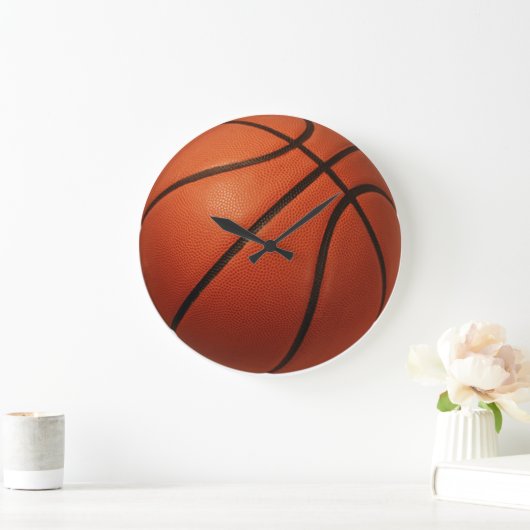 Basketball-Uhr Große Wanduhr (Zuhause)