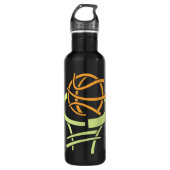 Basketball und Netz Trinkflasche (Vorderseite)