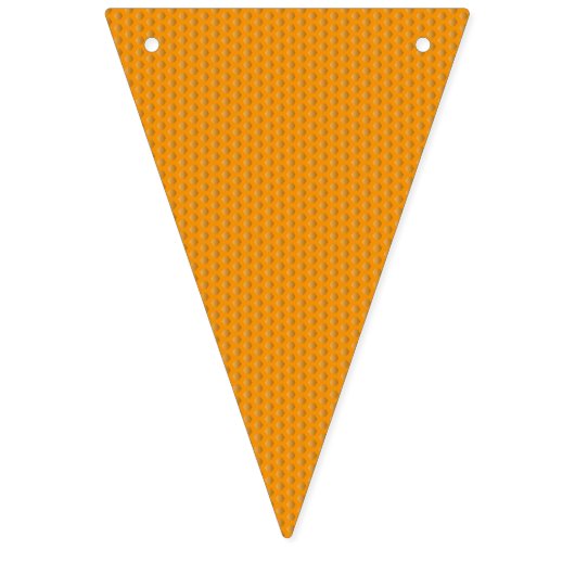 Basketball und Raute Muster Wimpelkette (Dritte Fahne)