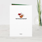 Basketball und Weihnachten (Rückseite)