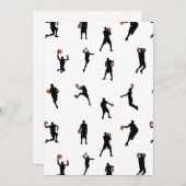 Basketball Uni Alle Sportarten Feiertagskarte (Vorne/Hinten)