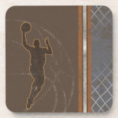 Basketball-Untersetzer Untersetzer (Vorderseite)