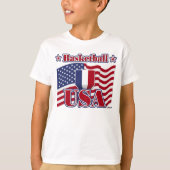 Basketball USA T-Shirt (Vorderseite)